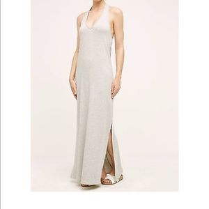 Saturday Sunday grey halter maxi dress
